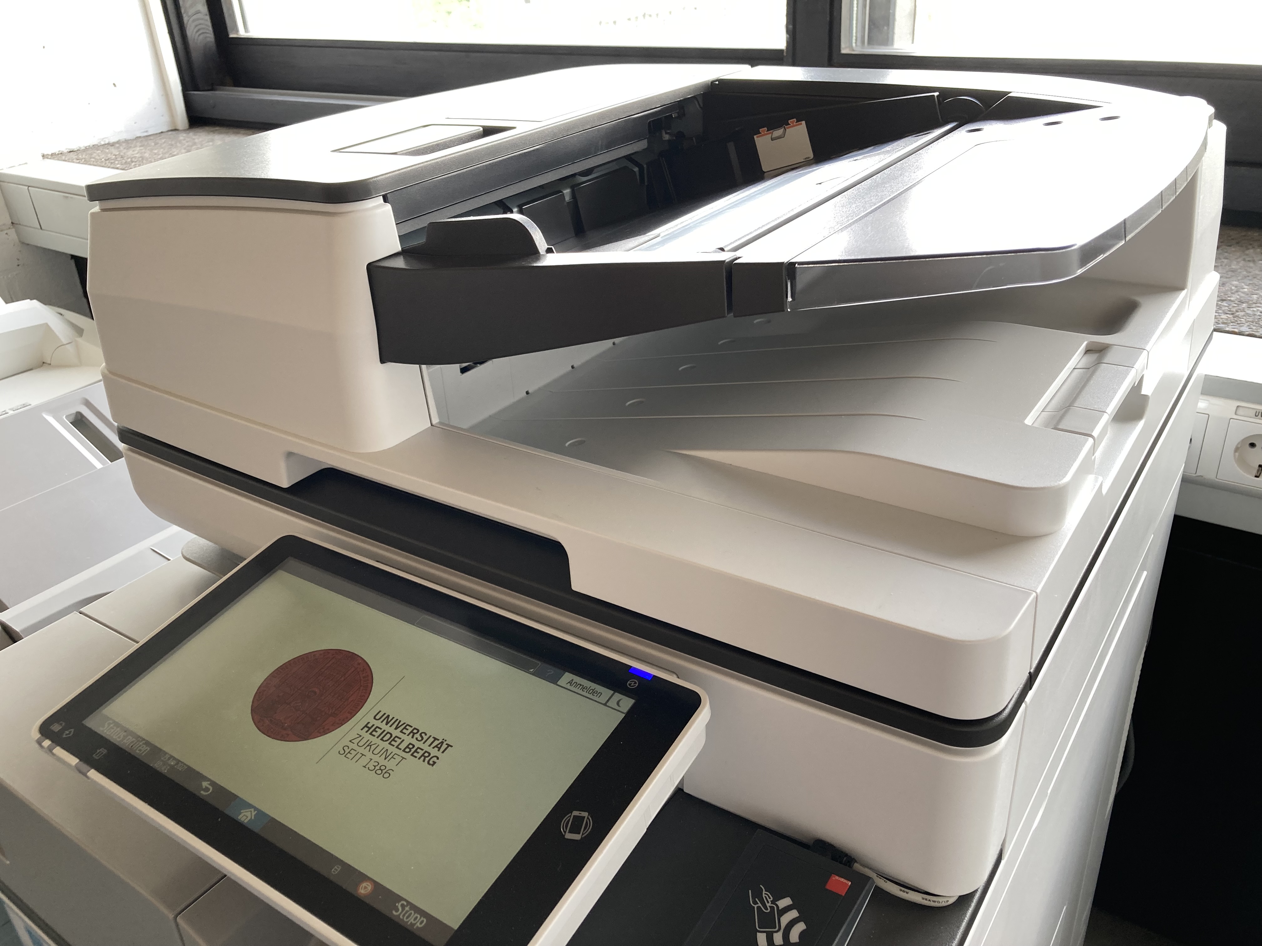 A central multifunction printer at Heidelberg University